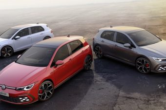 ホットハッチ3羽ガラス、新型ゴルフGTI、GTD、GTE